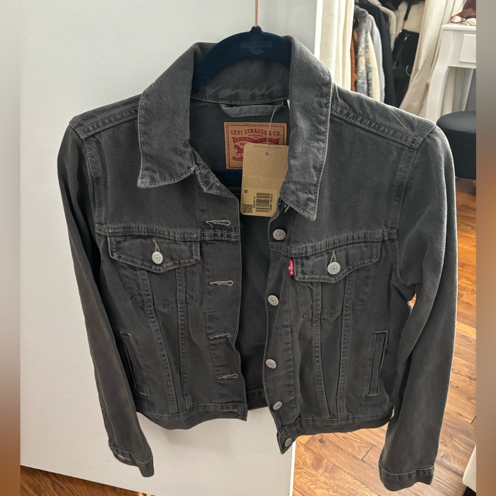 Gray Levi Denim Jacket - image 1